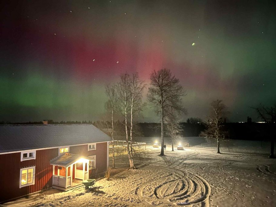 winter aurora